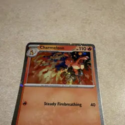 Charmeleon 079 *Swirl* Chaos Rising Black Star Promo Cosmos Holo Pokemon Card NM - Image 2
