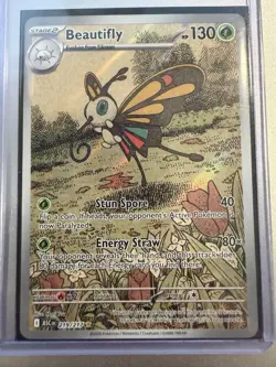 POKEMON ASCENDED Full Art Lot N's Zekrom Beautifly & more NN - Image 2