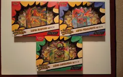Pokemon Mega Evolution Ascended Heroes Ex Box Set Feraligator Emboar Meganium - Image 1
