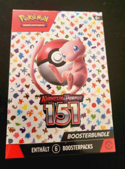 Pokemon Karmesin & Purpur 151 Booster Bundle Deutsch Neu & OVP Sealed Pokemon 820650465628 - Image 1