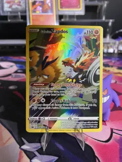 Pokemon Galarian Zapdos Sword & Shield Holo - Image 1