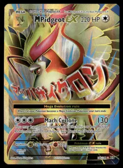 M Pidgeot EX 105/108 Ultra Rare Evolutions Pokemon Near Mint - Image 1