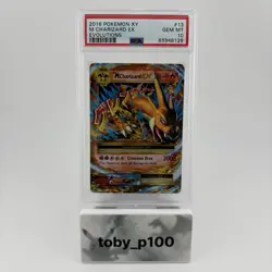 Pokemon Mega Charizard EX 13/108 XY Evolutions 13 #13 2016 - PSA 10 - Image 1