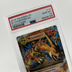 Pokemon Mega Charizard EX 13/108 XY Evolutions 13 #13 2016 - PSA 10 - Image 3