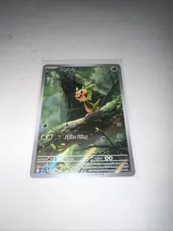Pokemon TCG Chaos Rising Chespin Full-Art Illustration Rare 087/086 MINT! - Image 2