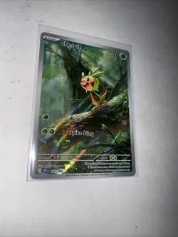Pokemon TCG Chaos Rising Chespin Full-Art Illustration Rare 087/086 MINT! - Image 3