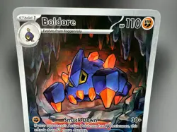 Boldore - 128/086 Illustration Rare SV: White Flare Pokemon TCG NM - Image 2