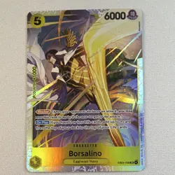 Bandai Borsalino EB04-058 SP Holo Character 6000 Power One Piece Card - Image 1