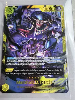 Marshall.D.Teach OP16-119 SEC Alt Art AA One Piece TCG English - Image 1