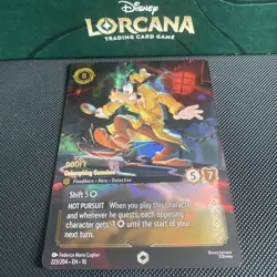 Goofy Galumphing Gumshoe Enchanted 223/204 Disney Lorcana Whispers In The Well - Image 1