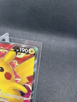 Pikachu V Full Art Vivid Voltage 170/185 Ultra Rare Pokemon Card Near Mint - Image 4