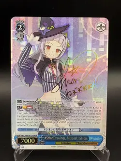WS Murasaki Shion Sign SP Trading Card from Shions Book USA - Image 1