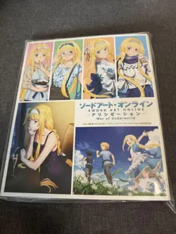 Sword Art Online Alicization Weiss Schwarz Trading Card Gold Silver Campaign - Image 1