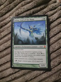 MTG: Nylea, God of the Hunt - Theros - Magic Card - Image 1