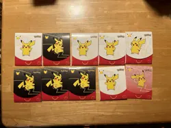 Lot Of 10 Sealed Pokemon 25th Anniversary McDonald's Happy Meal Card Packs 2021 - Image 1