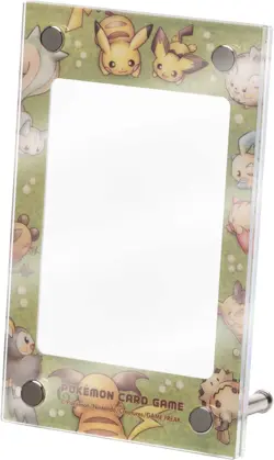 Pokemon PIKACHU & PICHU Display Frame Japanese Center Sealed Card Game Holder - Image 1