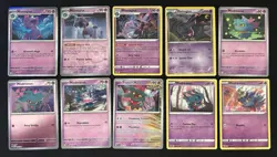 Pokemon TCG Misdreavus & Mismagius Lot: 10 Card Collection Set - Image 1
