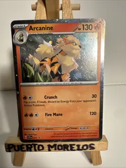 Arcanine - 011 Cosmo Pokemon TCG SV: Scarlet & Violet Promo Cards LP - Image 1