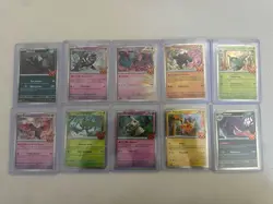 2024 Pokemon Trick or Trade Halloween BOOster Complete Holo Set - 10 Cards - NM - Image 1