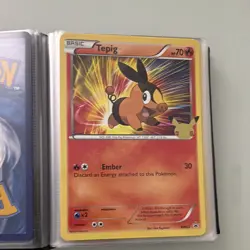 Pokemon TCG Jumbo Card Lot with Celebrations 25th Anniversary Binder Pikachu - Image 5