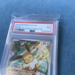 Pokemon Eevee 173 Sv: Scarlet & Violet Promo Cards Promo Holo PSA 9 - Image 3
