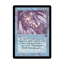 WotC MtG Legends Recall (R) VG- - Image 1