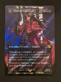Vincent Valentine (Borderless) (Surge Foil) Final Fantasy Foil - Image 1