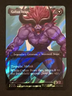 Vincent Valentine (Borderless) (Surge Foil) Final Fantasy Foil - Image 2