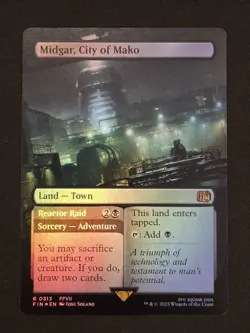 Midgar, City of Mako (Borderless) Final Fantasy Foil - Image 1
