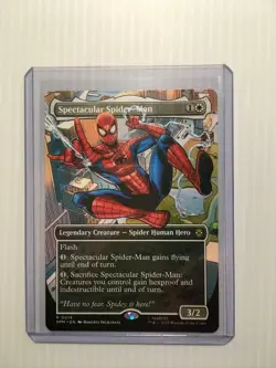 MTG Spectacular Spider-Man - Borderless - NM 0014 Rare - SPM - Image 3