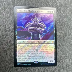 Shredder, Shadow Master (Surge Foil) Commander: Teenage Mutant Ninja Turtles... - Image 1