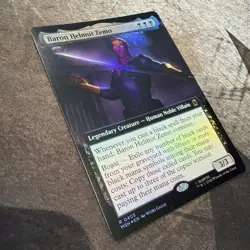 Baron Helmut Zemo (Extended Art) 405 MTG MSH Marvel Super Heroes Foil NM - Image 3