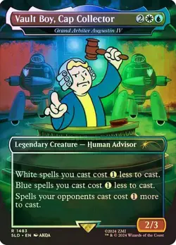 Vault Boy, Cap Collector *Foil* - SLD - NM - Magic The Gathering - MTG - Image 1