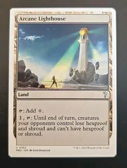 Arcane Lighthouse (White Border) Mystery Booster 2 MTG Regular Near Mint - Image 1