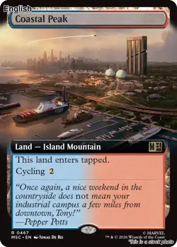 Coastal Peak (Extended Art) EN [MSC - 467] - NM TCG MTG - Image 1