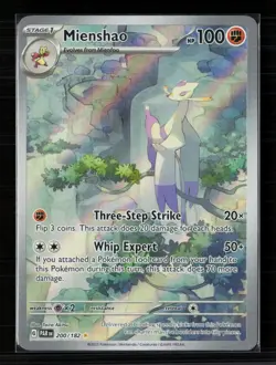 Pokemon 2023 Paradox Rift Mienshao #200/182 - Image 1