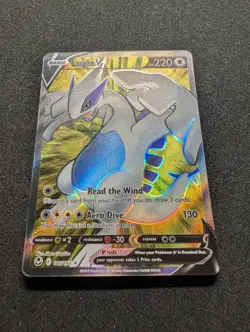 Pokemon TCG Lugia v Silver Tempest 185/195 Holo Ultra Rare NM - Image 2