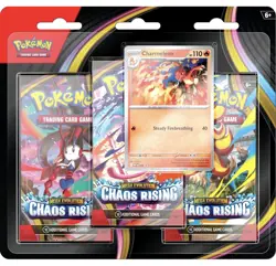 Pokemon Mega Evolution Chaos Rising 3-Pack Blister - Image 1