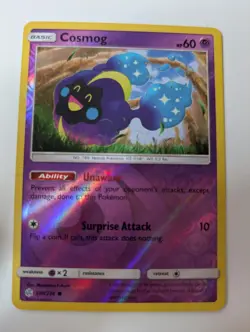Cosmog 100/236 Common Cosmic Eclipse Pokemon Reverse Holo Near Mint - Image 1