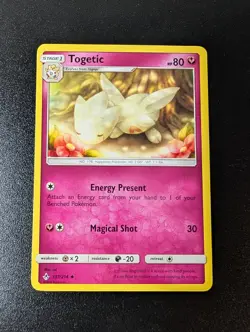 Togetic 137/214 Uncommon Unbroken Bonds Pokemon Near Mint - Image 1