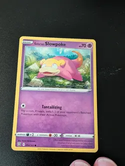 Galarian Slowpoke 054/163 Common Battle Styles Pokemon Near Mint - Image 1