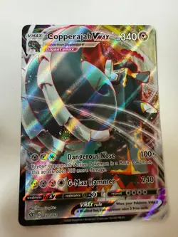 Copperajah VMAX 137/192 Holo VMAX Rare Rebel Clash Pokemon Near Mint - Image 1