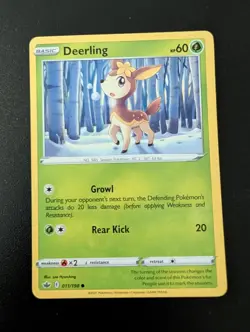 Deerling 011/198 Common Chilling Reign Pokemon Near Mint - Image 1