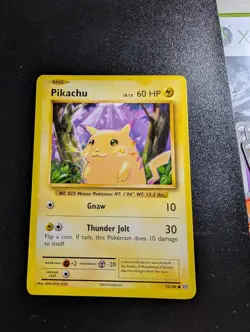 Pikachu 35/108 Common Evolutions Pokemon Lightly Played - Image 1
