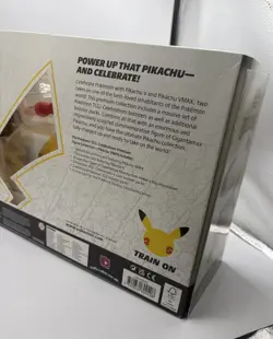 Pokemon TCG Celebrations Pikachu VMAX Premium Figure Collection Box SEALED - Image 3
