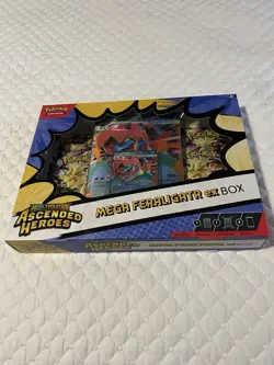Pokemon- Ascended Heroes Mega Feraligatr ex Box - Image 1