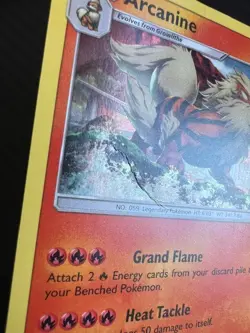 Pokemon TCG Arcanine 22/214 Holo R Unbroken Bonds Holo DMG - Image 3