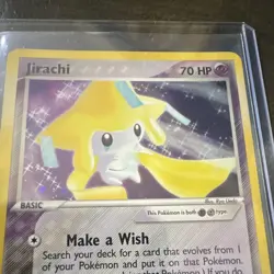 Pokemon Jirachi Reverse Holo 8/101 Hidden Legends Holo Rare 70 HP - Image 2