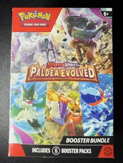 Paldea Evolved Booster Bundle Factory Sealed SV02 Pokemon Scarlet & Violet 820650853623 - Image 1