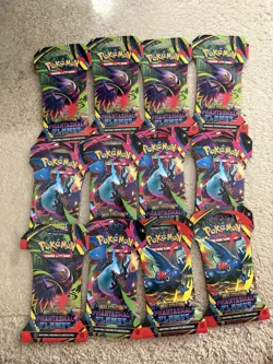 12x Phantasmal Flames Sleeved Booster Packs - English Pokemon TCG - New & Sealed - Image 1